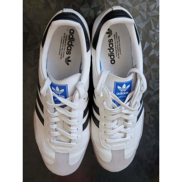 Adidas Originals Samba OG White Black US Men's 11.5 New In Box Style #B75806 - Picture 2 of 7